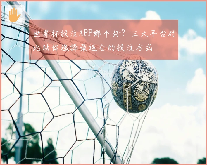 世界杯投注APP哪个好？三大平台对比助你选择最适合的投注方式