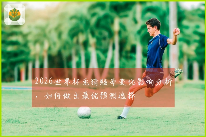 2026世界杯竞猜赔率变化影响分析，如何做出最优预测选择
