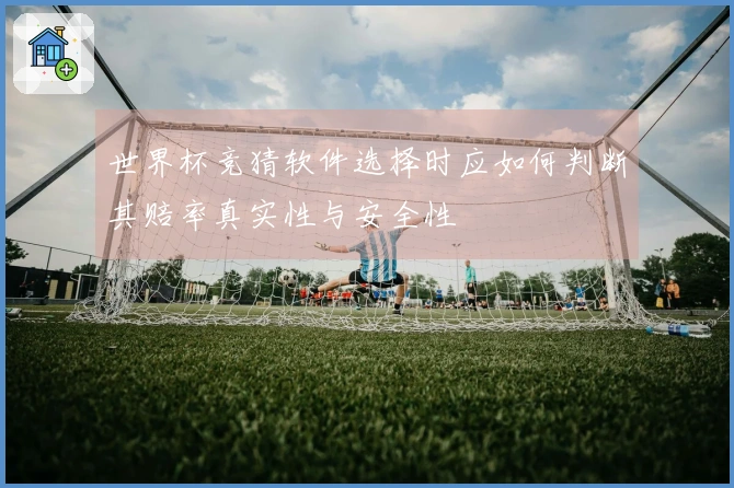世界杯竞猜软件选择时应如何判断其赔率真实性与安全性