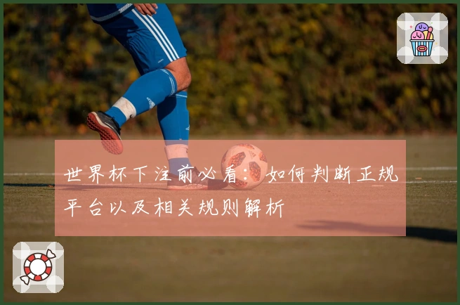 世界杯下注前必看：如何判断正规平台以及相关规则解析