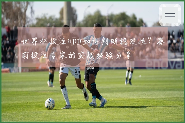 世界杯投注app如何判断稳定性？赛前投注专家的实战经验分享